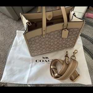 Coach Signature Jacquard bag. NWOT